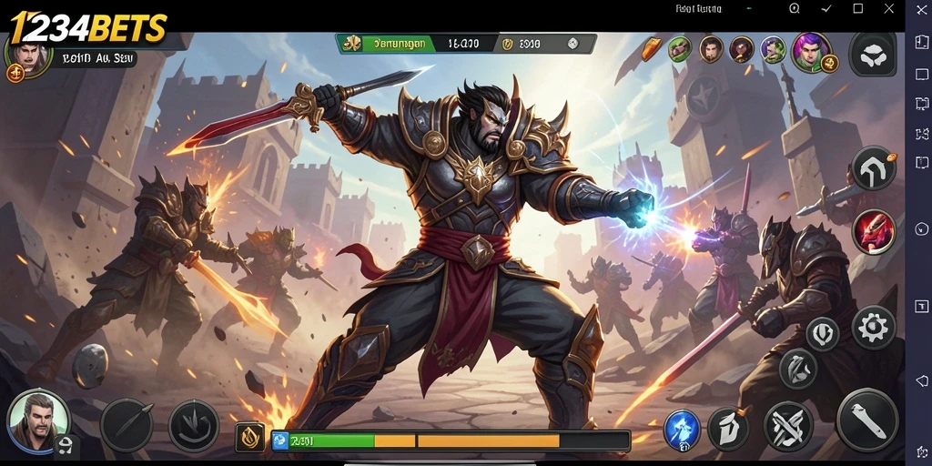 Gameplay seru dan mendebarkan di 1234BETS.