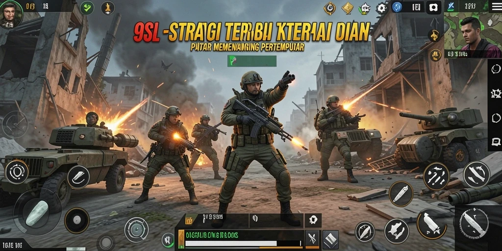 Tampilan gameplay yang menegangkan di 9SL dengan strategi yang cerdas.