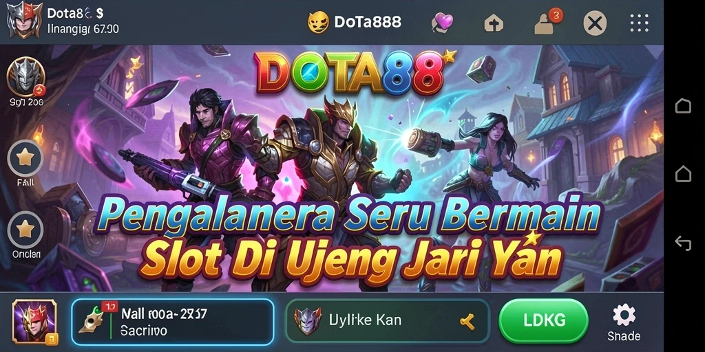 Screenshot gameplay DOTA88 menampilkan keseruan bermain slot yang mendebarkan.