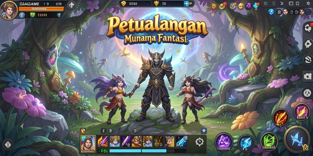 Screenshot IDAGAME menampilkan aksi seru dalam petualangan fantastis.