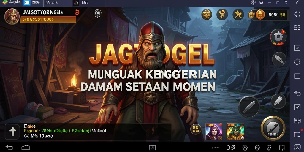 Screenshot gameplay JAGOTOGEL yang menampilkan kegelapan dan ketegangan.