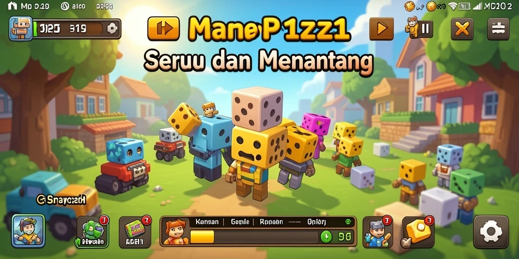 Gameplay MPO2121 dengan tantangan puzzle yang seru.