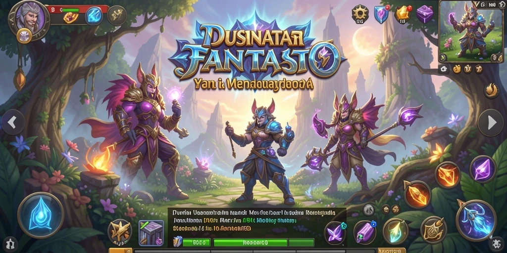 Tampilan gameplay seru di dunia NUSANTARATOTO yang menawan.
