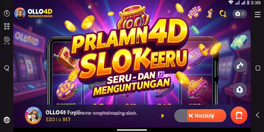 Tampilan menarik dari gameplay slot OLLO4D yang menggugah selera.