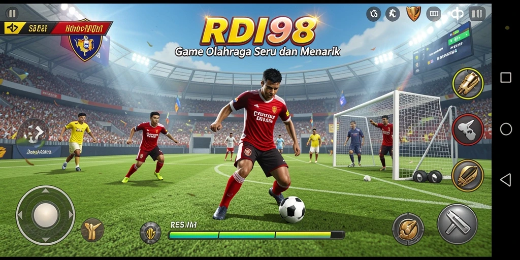 Tampilan gameplay seru RDI88 dengan aksi olahraga yang memikat.