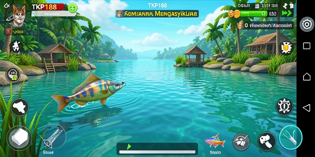 Tangkapan besar di dalam game memancing TKP188.