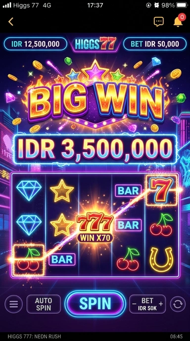 Menu kategori aplikasi di higgs777 untuk kemudahan akses.